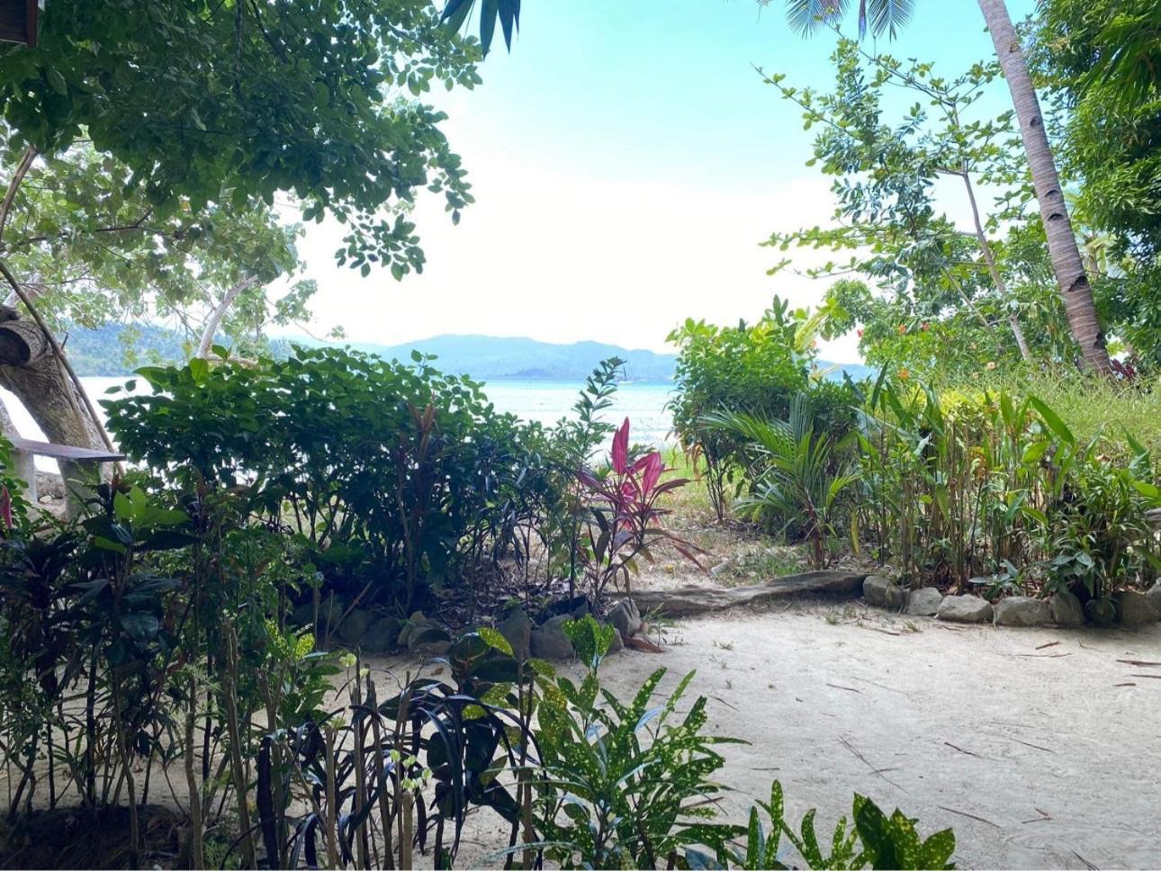 Port Barton - Paradiso Azul Campsite Beachfront With Internet San Vicente  Buitenkant foto