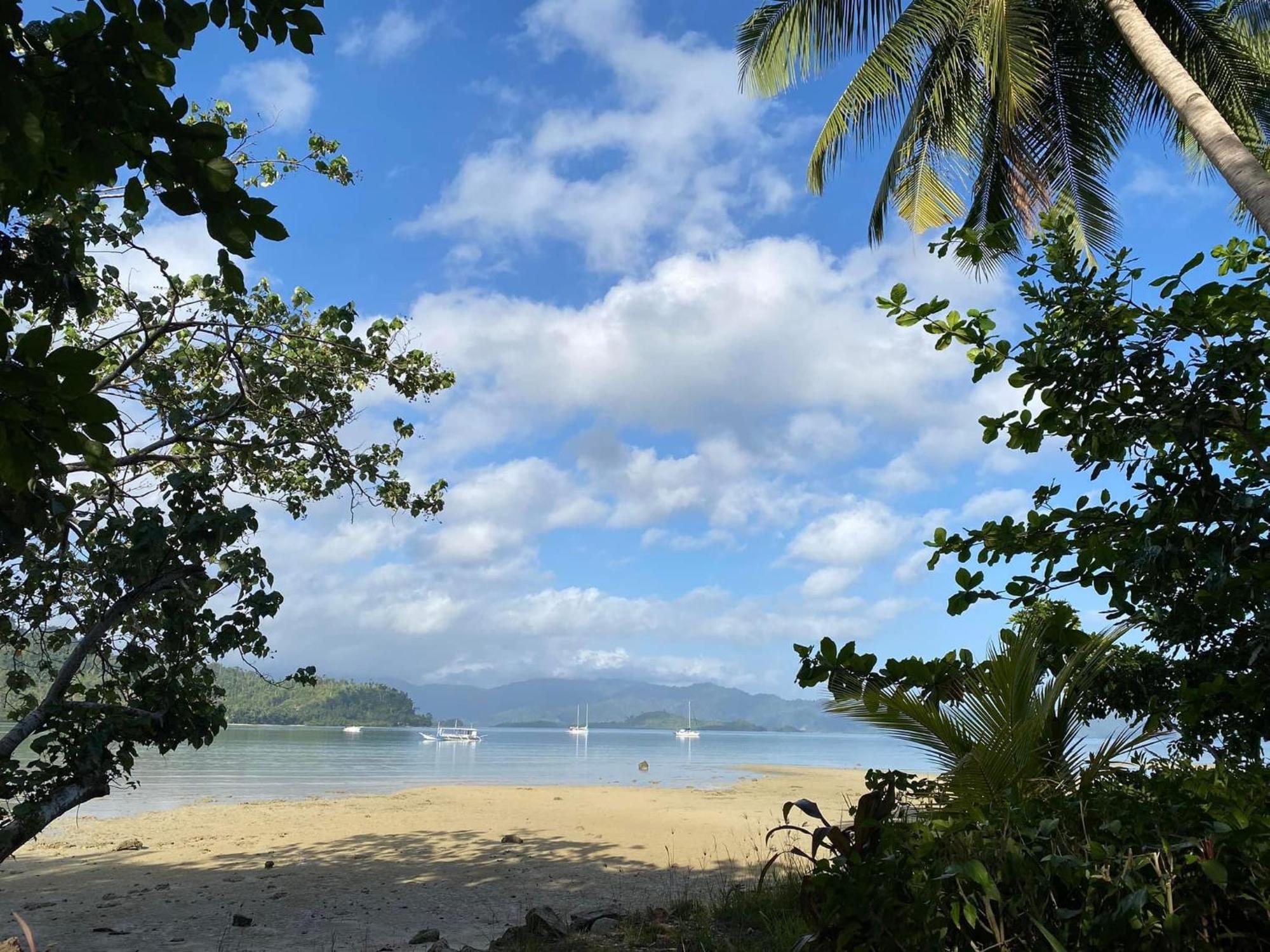 Port Barton - Paradiso Azul Campsite Beachfront With Internet San Vicente  Buitenkant foto
